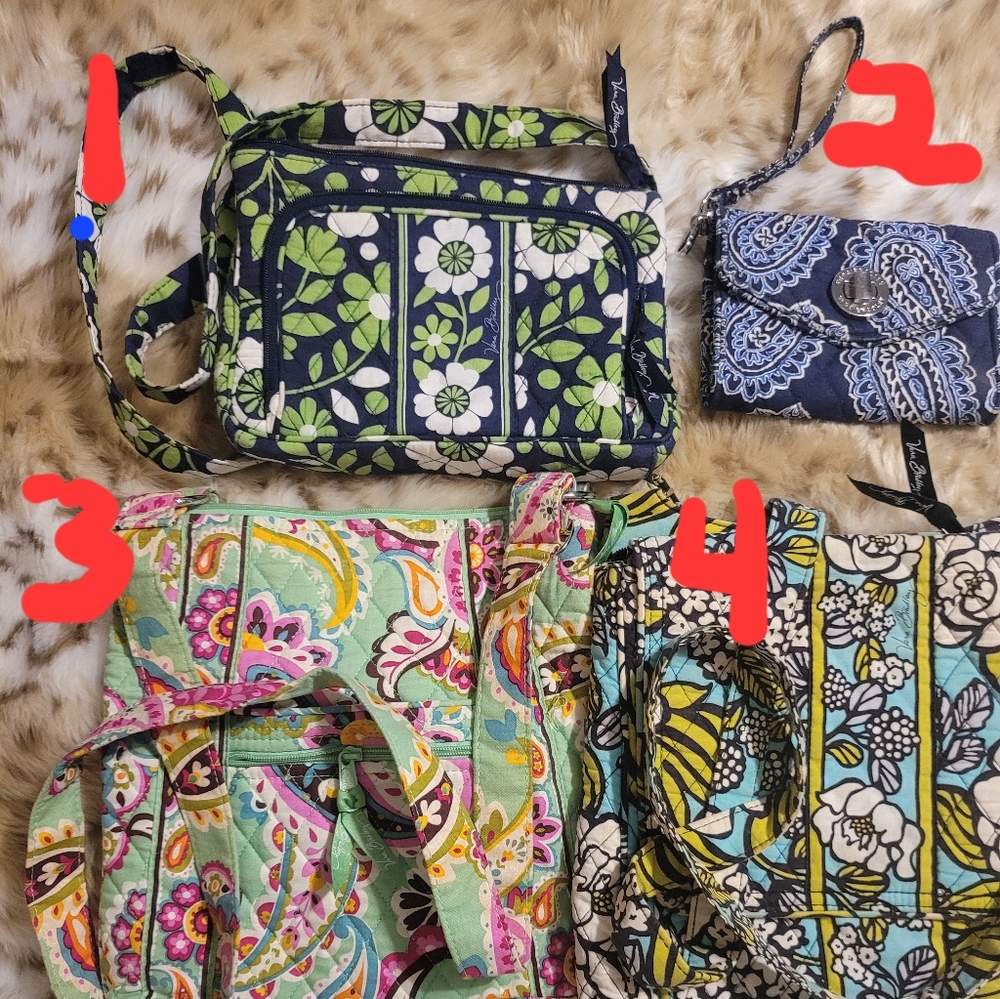 Vera Bradley crossbody and wallet